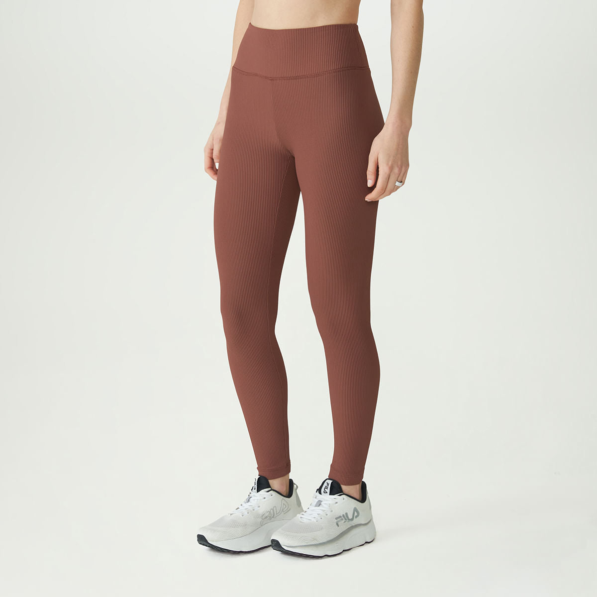 Legging Fila Life Ribbed Iii Feminina