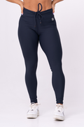 Calça Fitness Slim Azul Dark Compressão