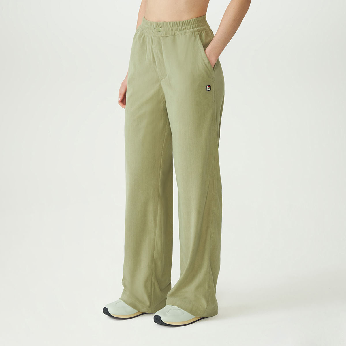 Calça Fila Corduroy Feminina