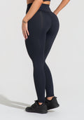 Legging Fitness Feminina Preto Cintura Alta Básica Dlk