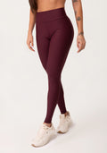 Legging Fitness Feminina Vinho Aura Dlk