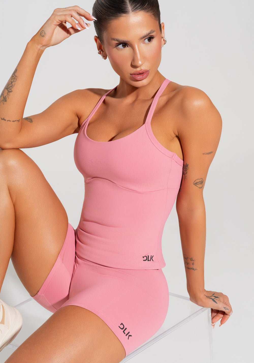 Camiseta Fitness Feminina Soul Dlk Rosa