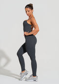 Macacão Fitness Feminino Com Alças Reguláveis Soul Dlk Mescla