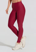 Legging Fitness Feminina Vermelho Cereja Aura Dlk