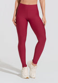 Legging Fitness Feminina Vermelho Cereja Aura Dlk