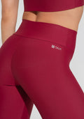 Legging Fitness Feminina Vermelho Cereja Aura Dlk