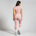 Legging Fitness Seamless Mescla Rosa LG2204