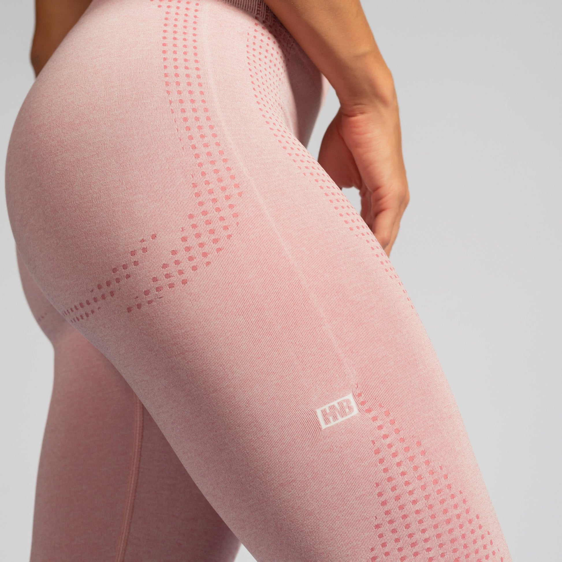 Legging Fitness Seamless Mescla Rosa LG2204