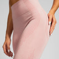 Legging Fitness Seamless Mescla Rosa LG2204