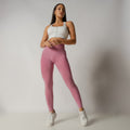 Legging Fitness Seamless Rosa Mescla LG2245