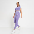 Legging Fitness Seamless Uva Mescla LG2290