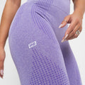 Legging Fitness Seamless Uva Mescla LG2290