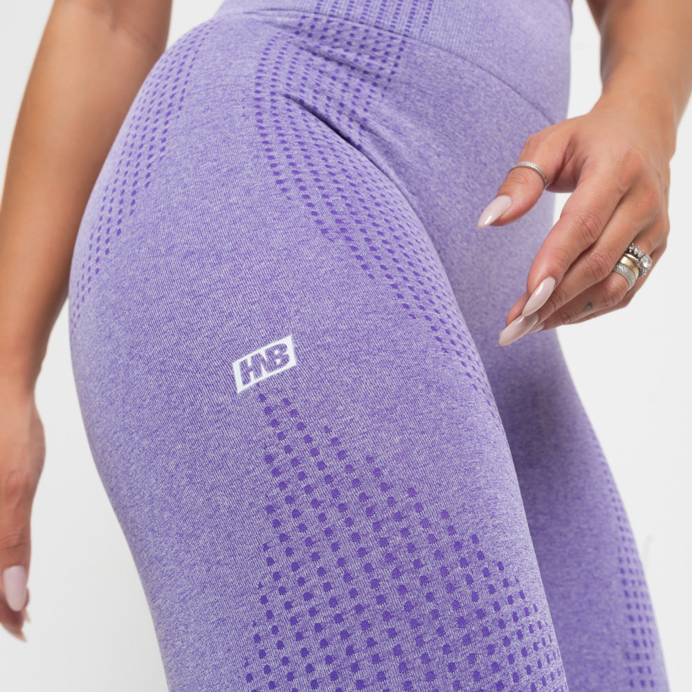 Legging Fitness Seamless Uva Mescla LG2290