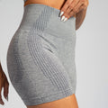 Short Fitness Seamless Mescla Claro SH678