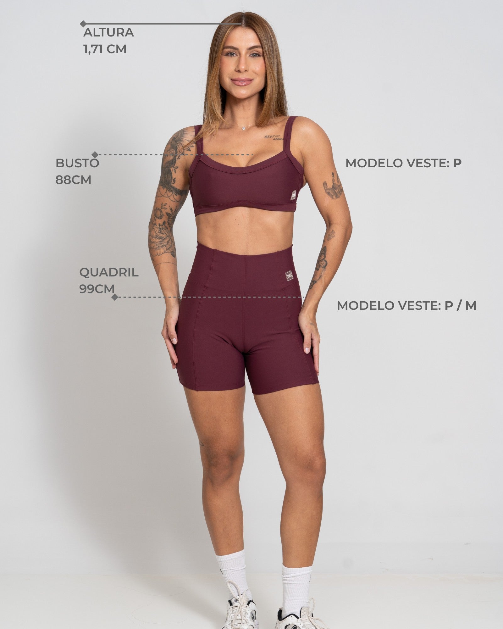Conjunto 3 em 1 Esportiva Maré Maria Super Black