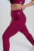 Legging Classic Rouge compressão sem empina bumbum