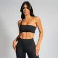 Conjunto Top e Calça Fitness Preto Celebrity HNB TP1593