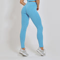 Conjunto Fitness sem Costura Nadador Azul CO424