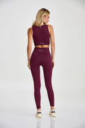 Legging Sem Costura Empina Bumbum Vinho Barolo