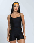 Conjunto Top e Calça Fitness Power Corset Super Black