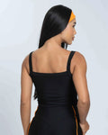 Conjunto Top e Calça Fitness Power Corset Super Black