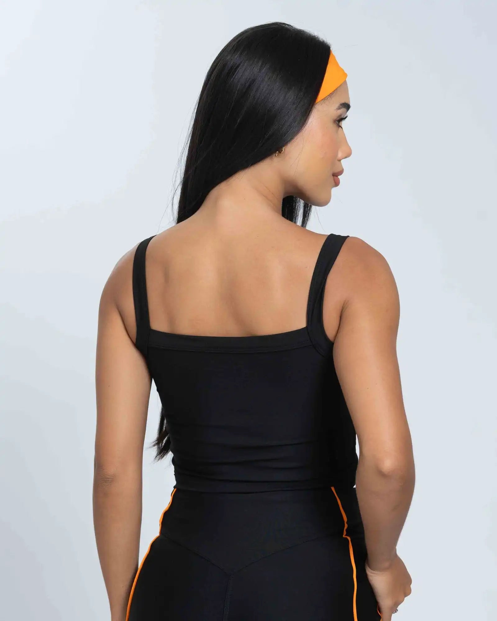 Conjunto Top e Calça Fitness Power Corset Super Black