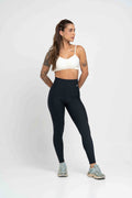 Conjunto Top e Calça Fitness Fresh Off White