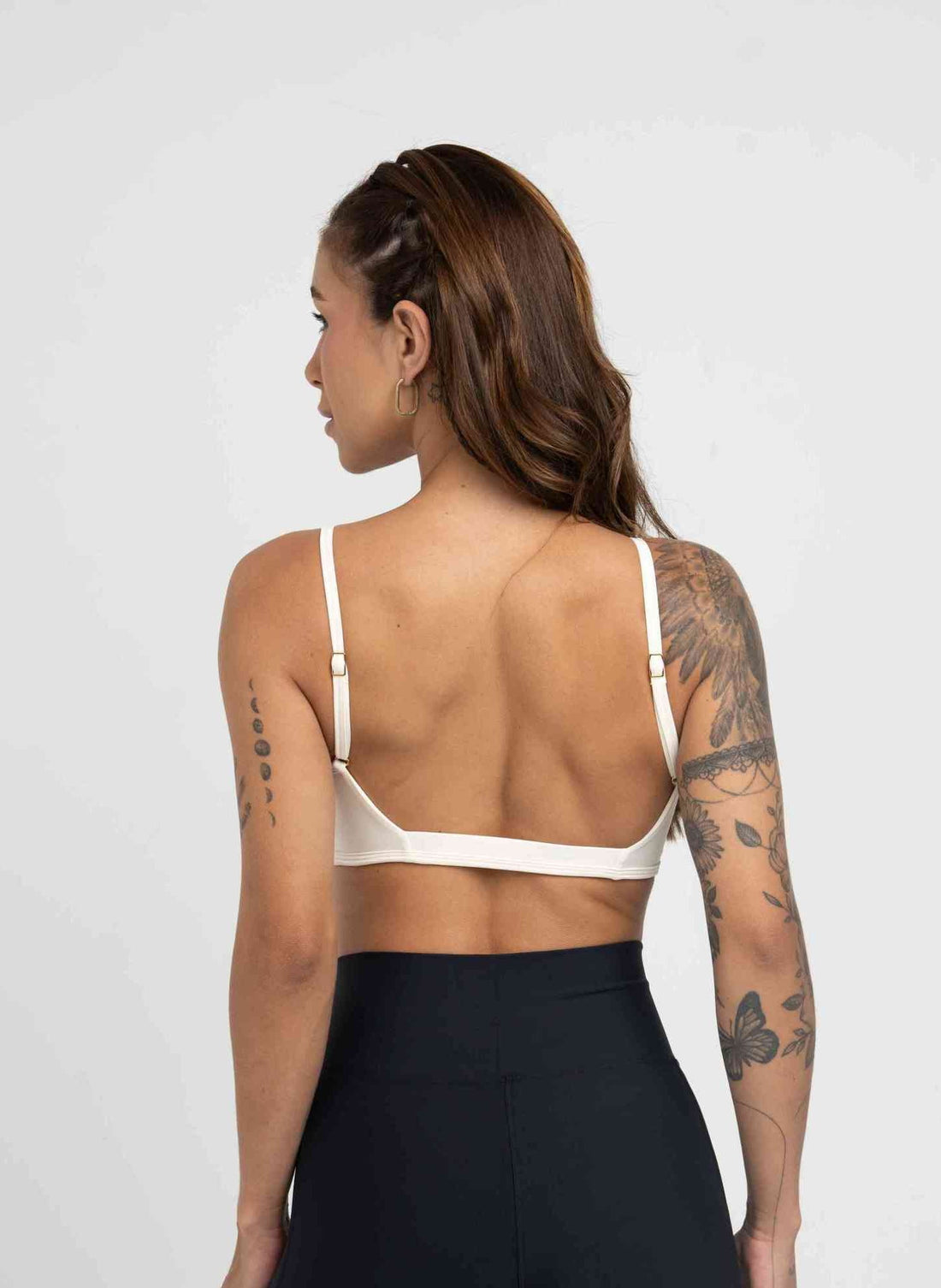 Conjunto Top e Calça Fitness Fresh Off White