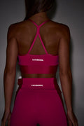 Conjunto Top e Calça Alça Fina Rosa Olinda